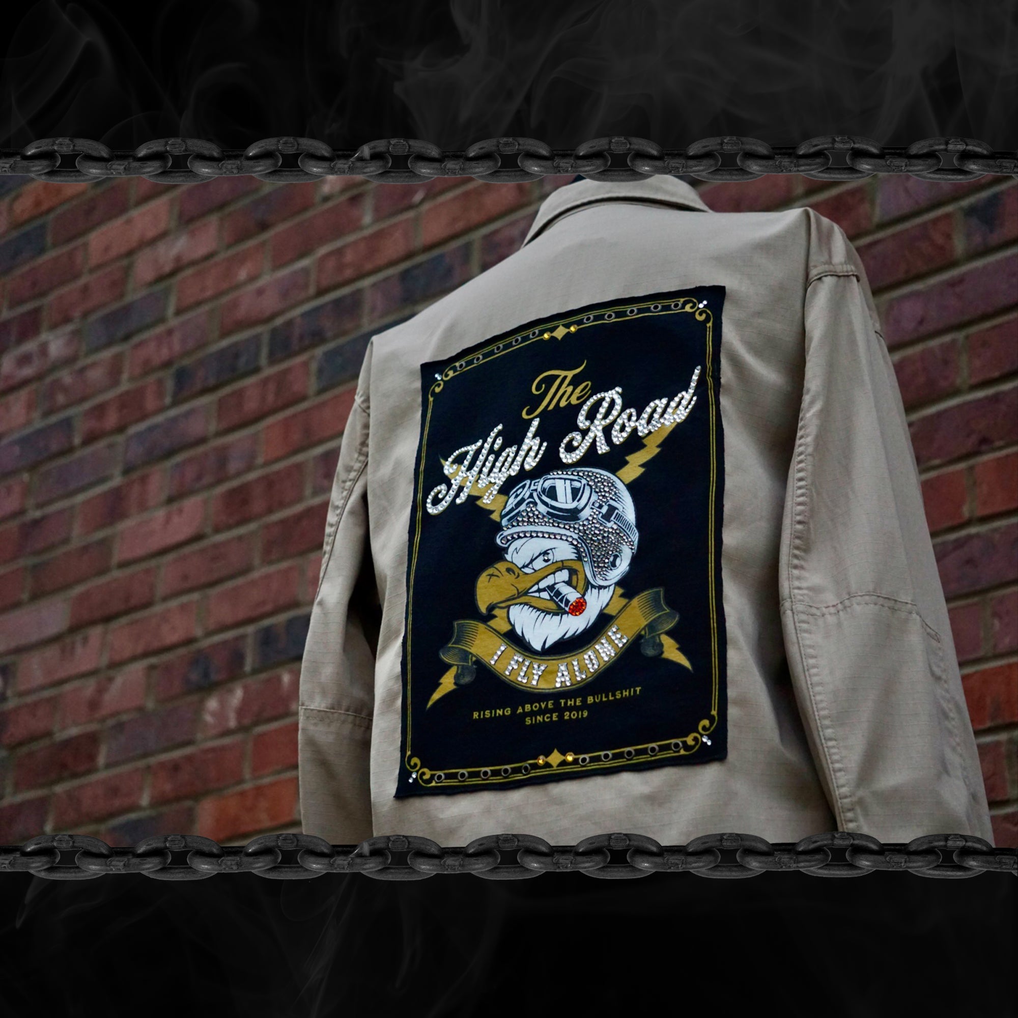 Limited Edition High Road Military Jacket…Repurposed Collection