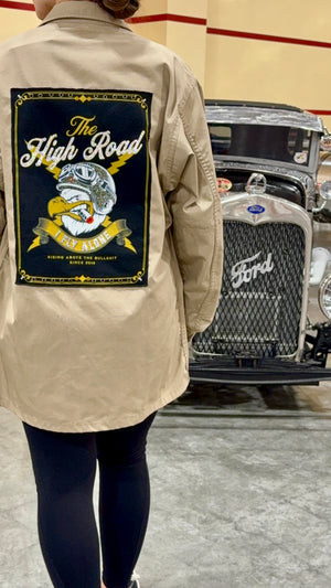 Limited Edition High Road Military Jacket…Repurposed Collection